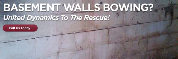 bowing basement walls can indicate a need for foundation repair