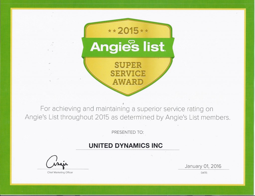 2015 Super Service Award